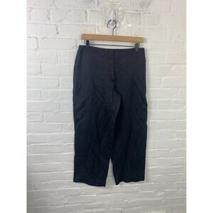 Eileen Fisher Women's High Waist Straight Leg Cargo Pant Black Size PM